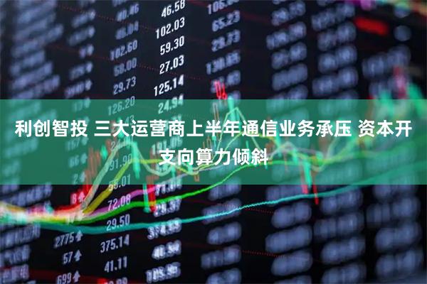 利创智投 三大运营商上半年通信业务承压 资本开支向算力倾斜